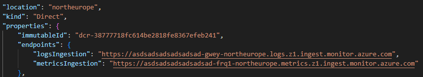 Built-in endpoints in Direct DCRs